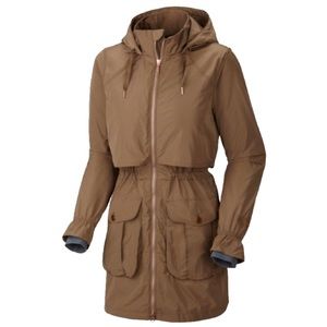 Mountain Hardwear Zenell Trench Coat Light Brown size S